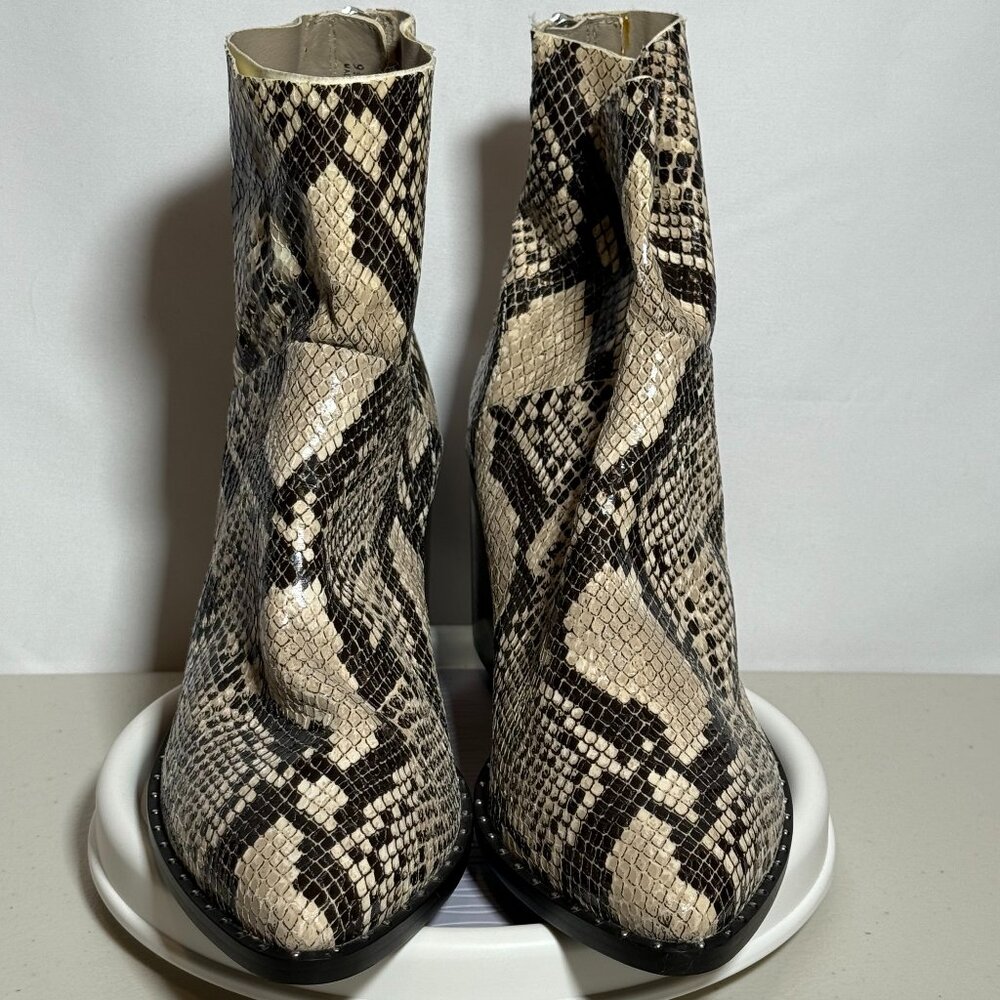 Treasure & Bond Ankle Boots | Snake Print | Size 9.5